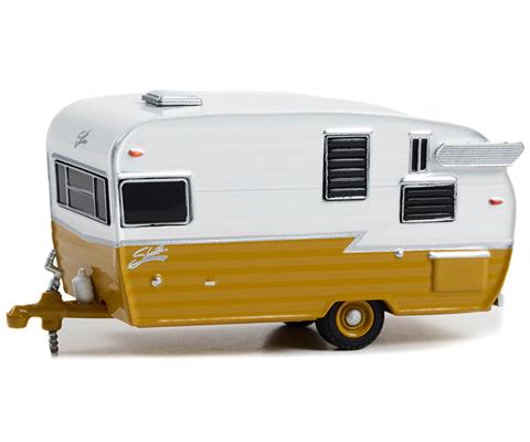 Shasta Airflyte in Butterscotch and White