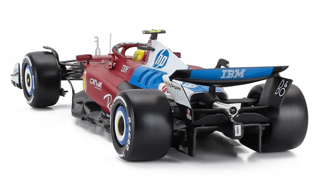 F1 SF-25 TEAM SCUDERIA FERRARI HP N 44 MIAMI GP 2025 LEWIS HAMILTON-WITH SHOWCASE