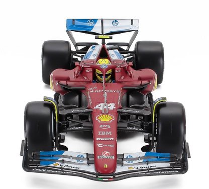 F1 SF-25 TEAM SCUDERIA FERRARI HP N 44 MIAMI GP 2025 LEWIS HAMILTON-WITH SHOWCASE