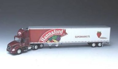Volvo Day Cab with Tandem Axle made for Hannaford Supermarkets 1:64 by DCP
