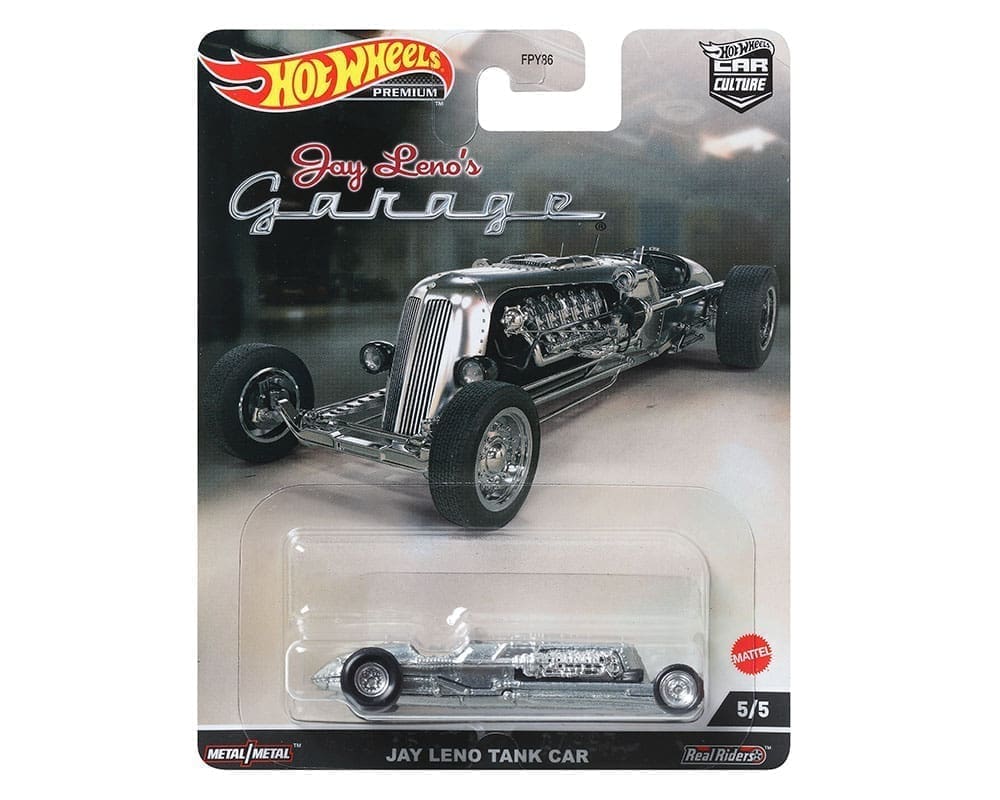 Hot Wheels Premium Pop Culture,  Jay Leno’s Garage – Tank Car