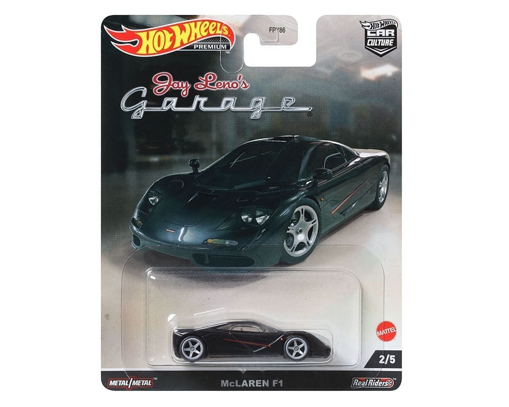 Hot Wheels Premium Pop Culture, Jay Leno’s Garage – McLaren F1