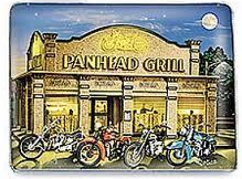 Franklin Mint Harley Davidson, Assiette Harley-Davidson Panhead Grill