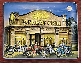 Franklin Mint Harley Davidson, Assiette Harley-Davidson Panhead Grill