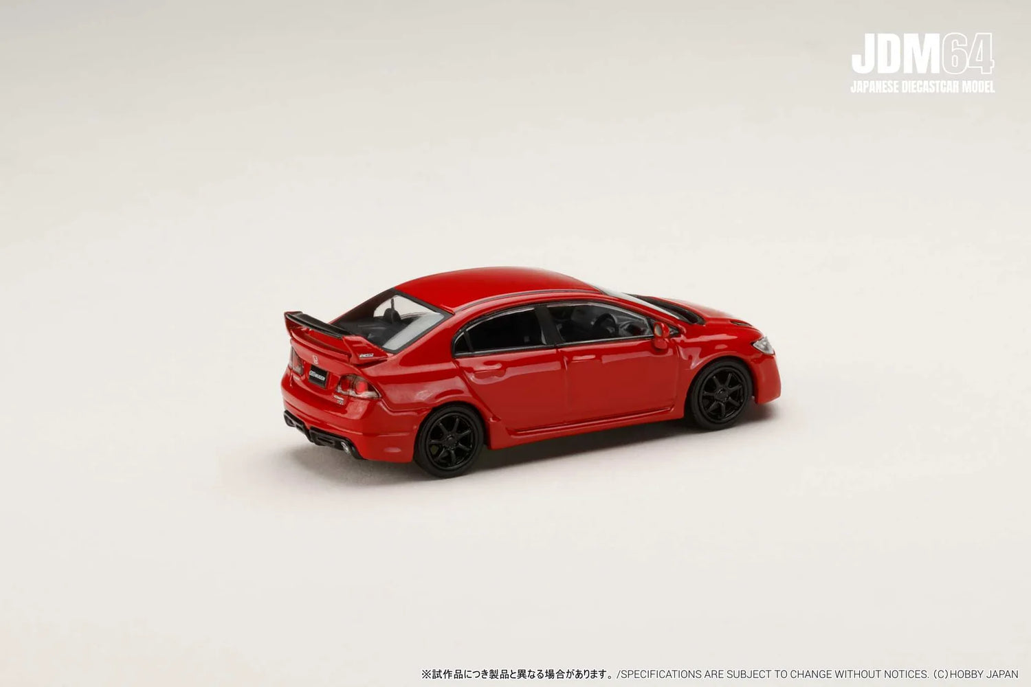 Honda Civic MUGEN RR (FD2) Milano Red 1:64 – Hobby Japan JDM64 HJDM009-15