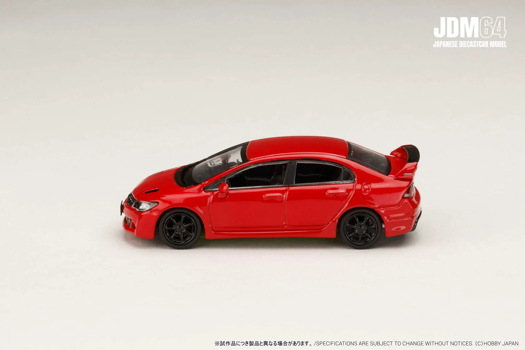Honda Civic MUGEN RR (FD2) Milano Red 1:64 – Hobby Japan JDM64 HJDM009-15