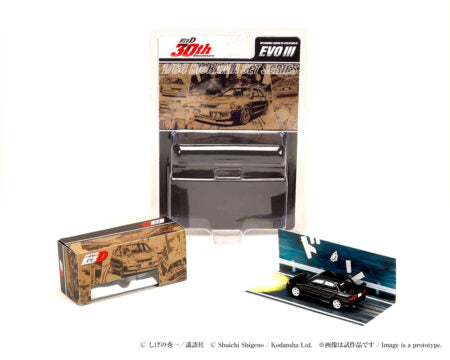 Hobby Japan JDM64- Initial D 30th Anniversary Mitsubishi Lancer RS Evolution III-Black HJDMD004