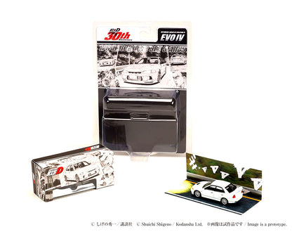 Hobby Japan JDM64- Initial D 30th Anniversary Mitsubishi Lancer RS Evolution III-White HJDMD003