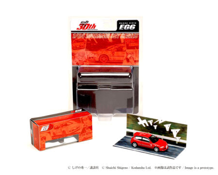 Hobby Japan JDM64-Initial D 30th Anniversary Honda CIVIC (EK9)-Red HJDMD006