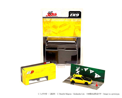 Hobby Japan JDM64-Initial D 30th Anniversary Honda CIVIC (EK9)-Yellow HJDMD007