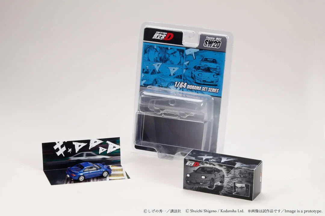 Hobby Japan 1:64 Toyota MR2 (SW20) – Initial D – Kai Kogashiwa VS Takumi Fujiwara – HJDMD009