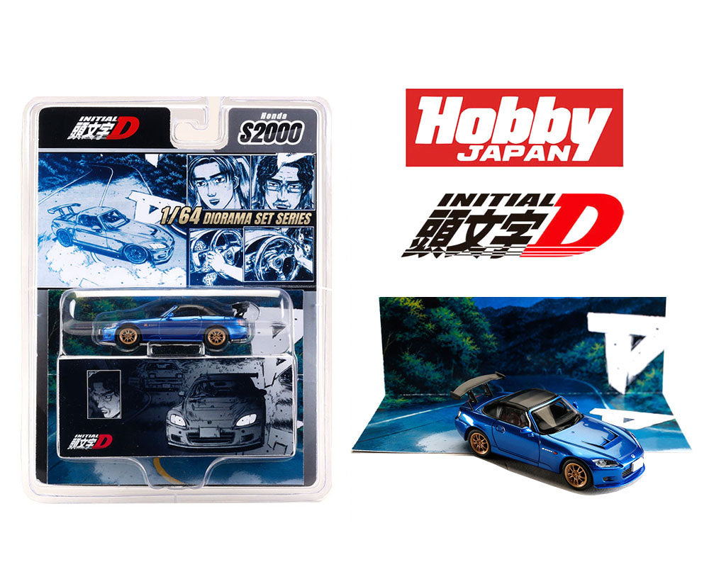 (PRE-0RDER 2025-26) Hobby Japan 1:64-Initial D Honda S2000- (HJDMD012)