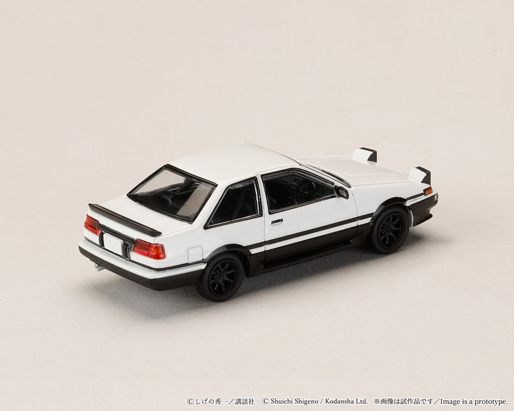 (PRE-ORDER 2026) Hobby Japan 1:64 Initial D Diorama Set Toyota Sprinter Trueno (AE86) 2-Door Shinji Inui VS Takumi Fujiwara – HJDMD013