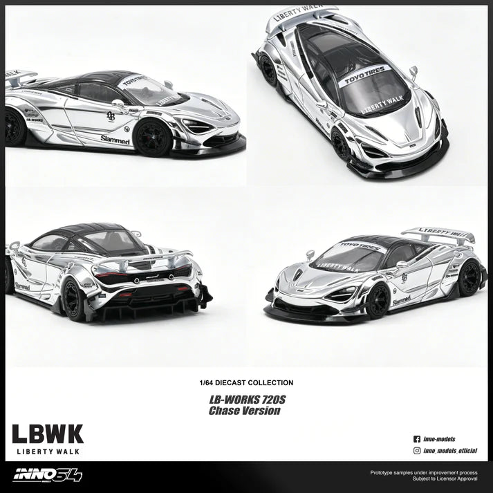 (PRE-ORDER 2026) Liberty Walk McLaren 720S – INNO64 1:64 IN64-LBWK720S-01