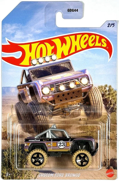 Hot Wheels Mud Runners Off-Road Series 2023 (Set of 5)