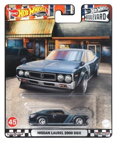 HOT WHEELS PREMIUM BOULEVARD 2022, Nissan Laurel 2000 SGX, 