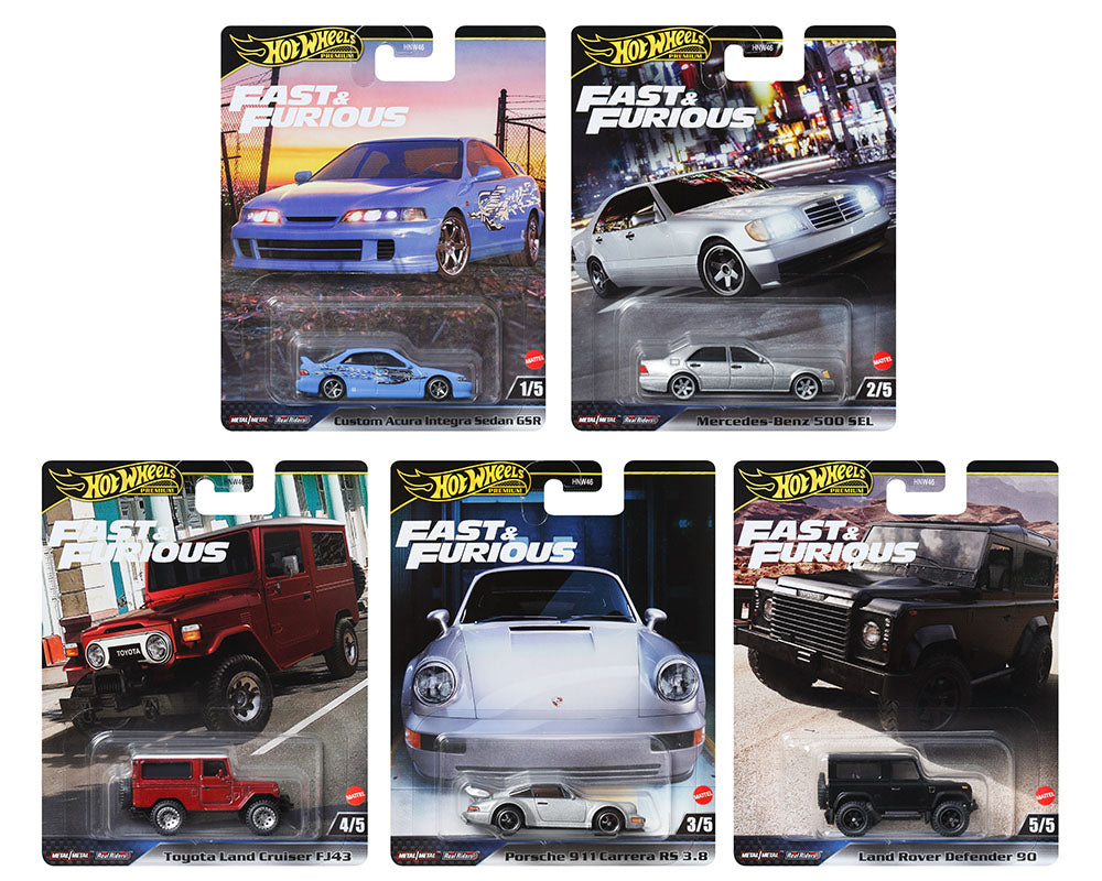 Hot Wheels 1:64 Fast &amp; Furious Premium 2024 G Assortment (HNW46-956G)