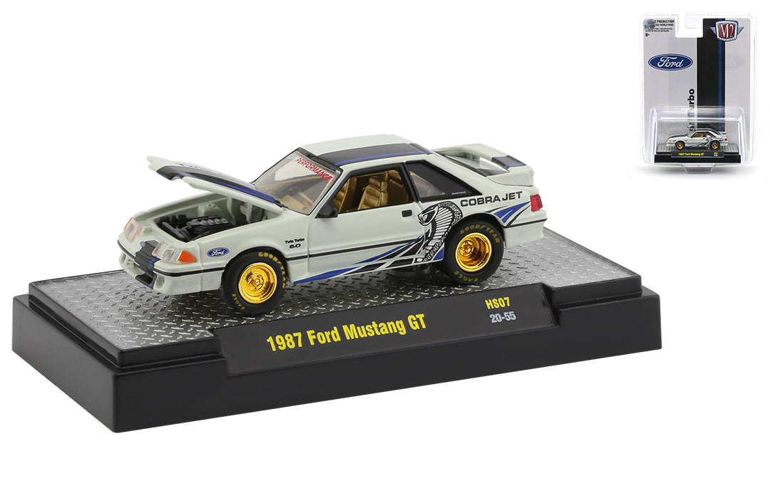 Chase Cars-1987 Ford Mustang GT 5.0 Twin Turbo Fox Body