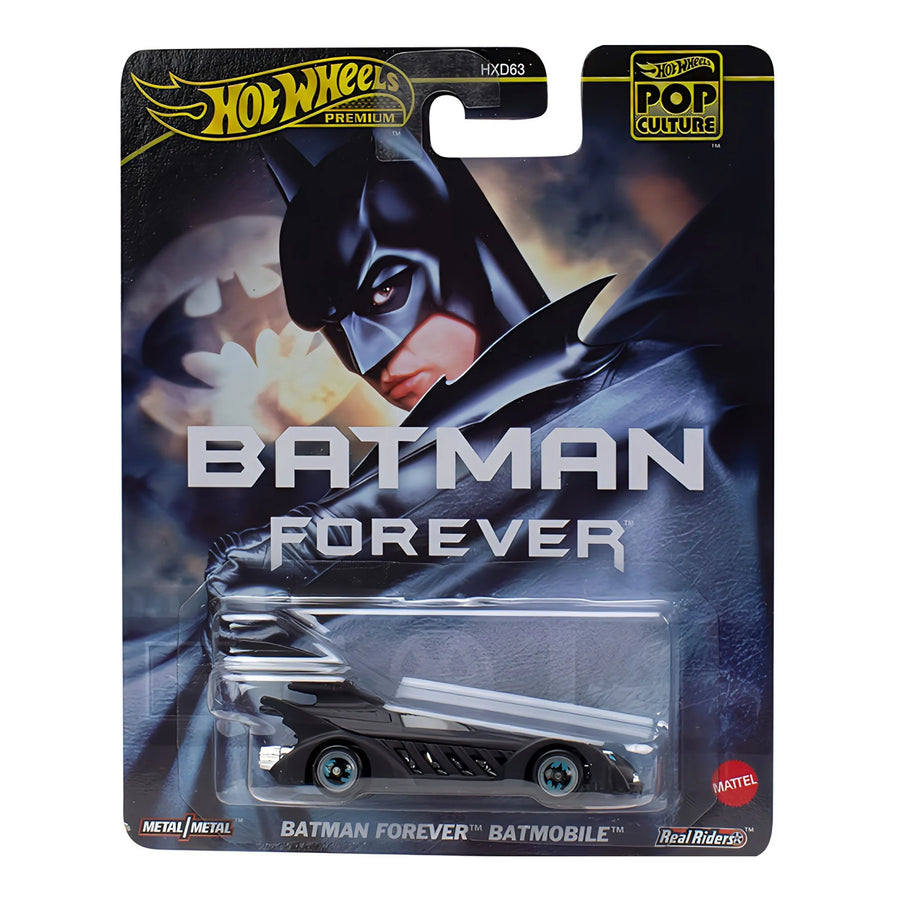 Hot Wheels Premium, Pop Culture 2024, Batman Forever Batmobile (HVJ39)