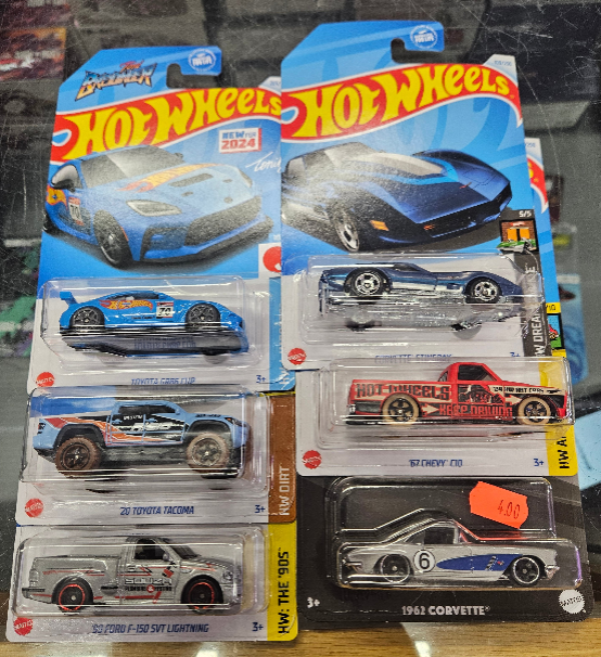 HOT WHEELS 6 POUR $20