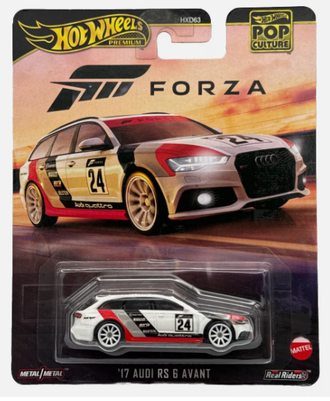 Hot Wheels Premium 2024 Pop Culture, Forza, White &
