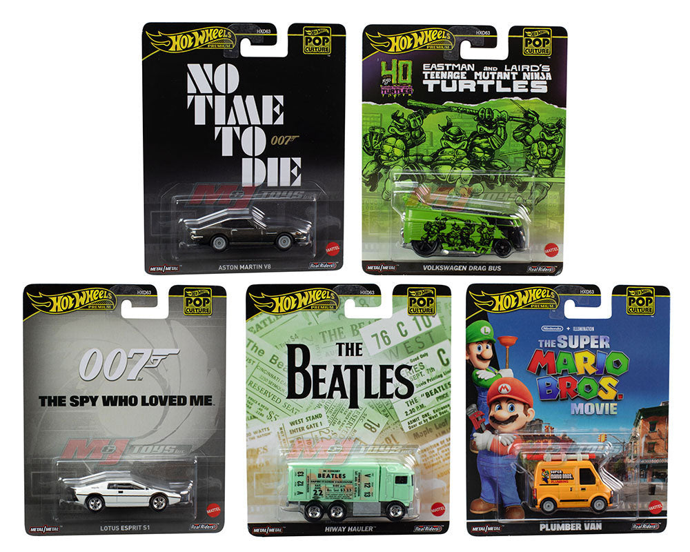 Hot Wheels 1:64 Pop Culture D Case 2024 Assortment (HXD63-956D)
