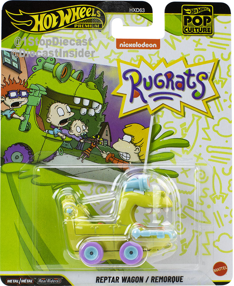 REPTAR WAGON "Rugrats" (JHW87) - 2025 Hot Wheels Premium Pop Culture