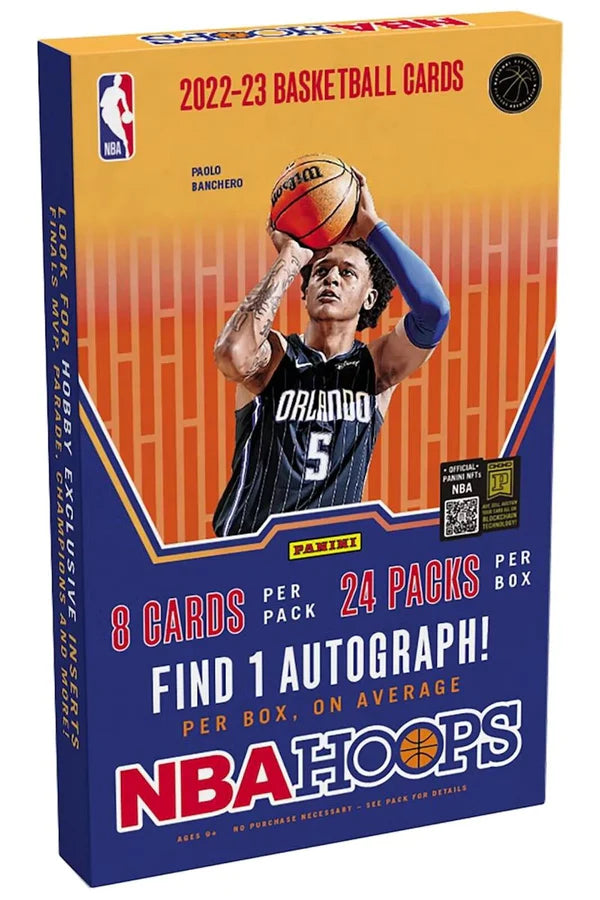 2022-23 Panini NBA Hoops Basketball Hobby Box