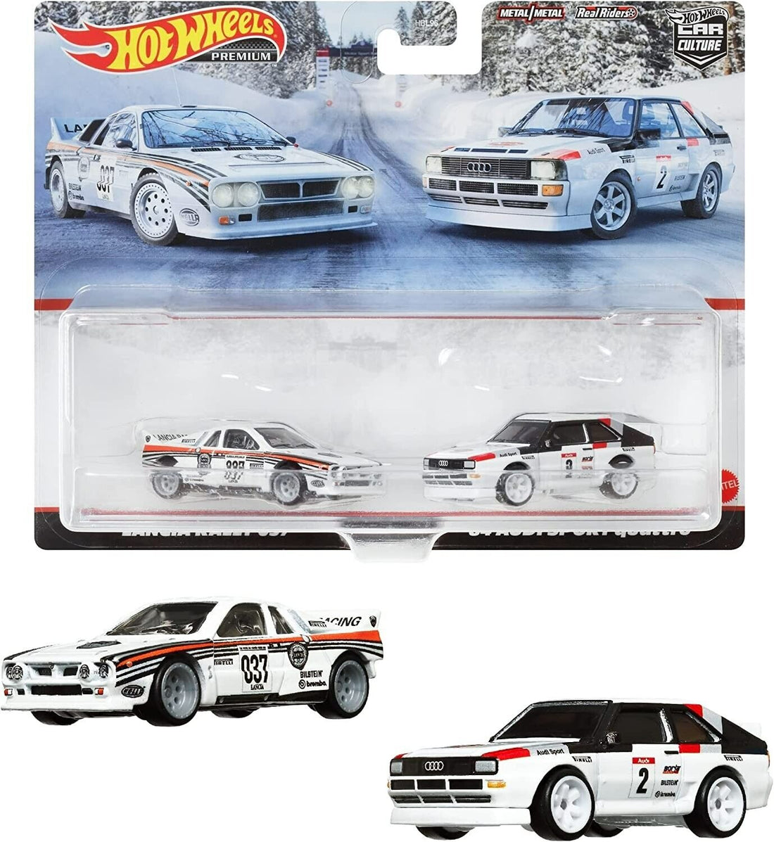 Hot Wheels Premium 2 Pack Lancia Rally 037 / &
