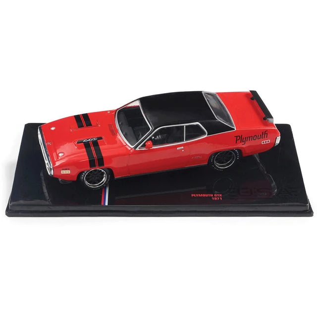 IXO America 1:43 1971 Plymouth GTX – Rallye Red – IA43005