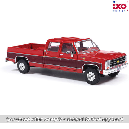 (PRE-0RDER 2026) 1979 Chevrolet Scottsdale K20 - (Carmine Red/Dark Carmine Red)