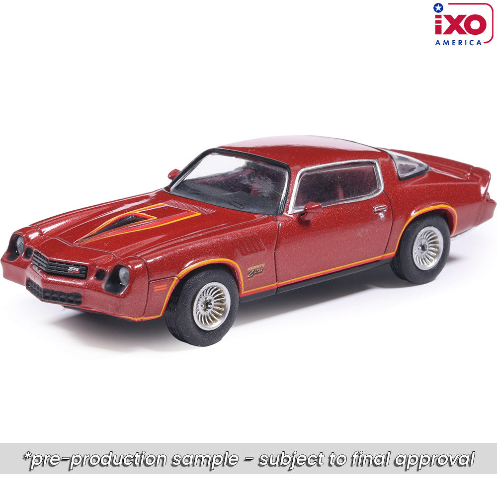 (PRE-0RDER 2026) 1978 Chevrolet Camaro Z28 - (Carmine Metallic)