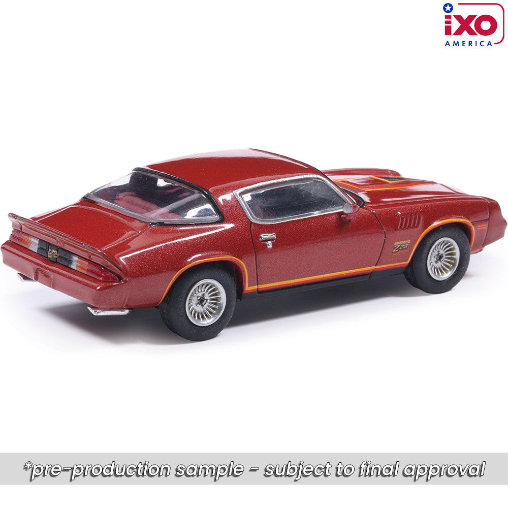 (PRE-0RDER 2026) 1978 Chevrolet Camaro Z28 - (Carmine Metallic)