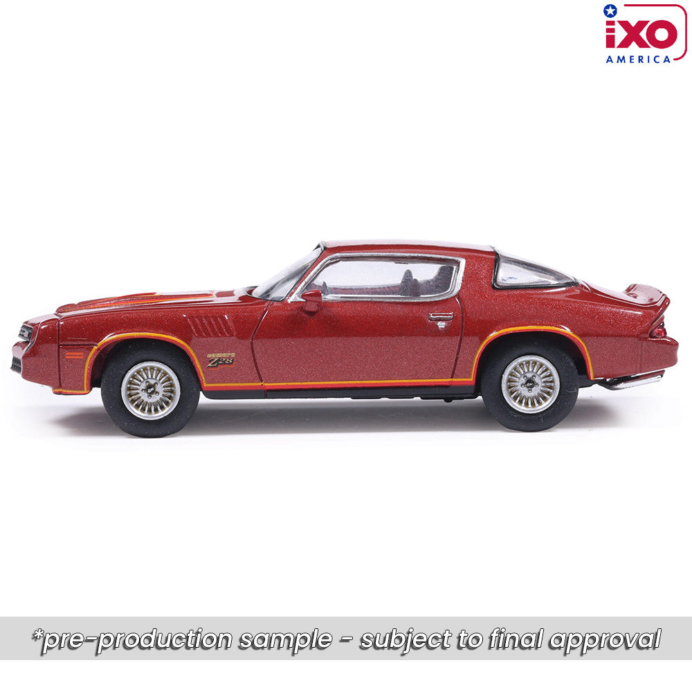 (PRE-0RDER 2026) 1978 Chevrolet Camaro Z28 - (Carmine Metallic)