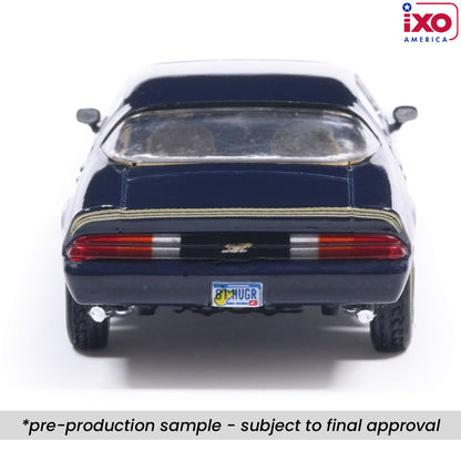 (PRE-0RDER 2026) 1981 Chevrolet Camaro Z28 - (Dark Blue Metallic/Gold Stripe)