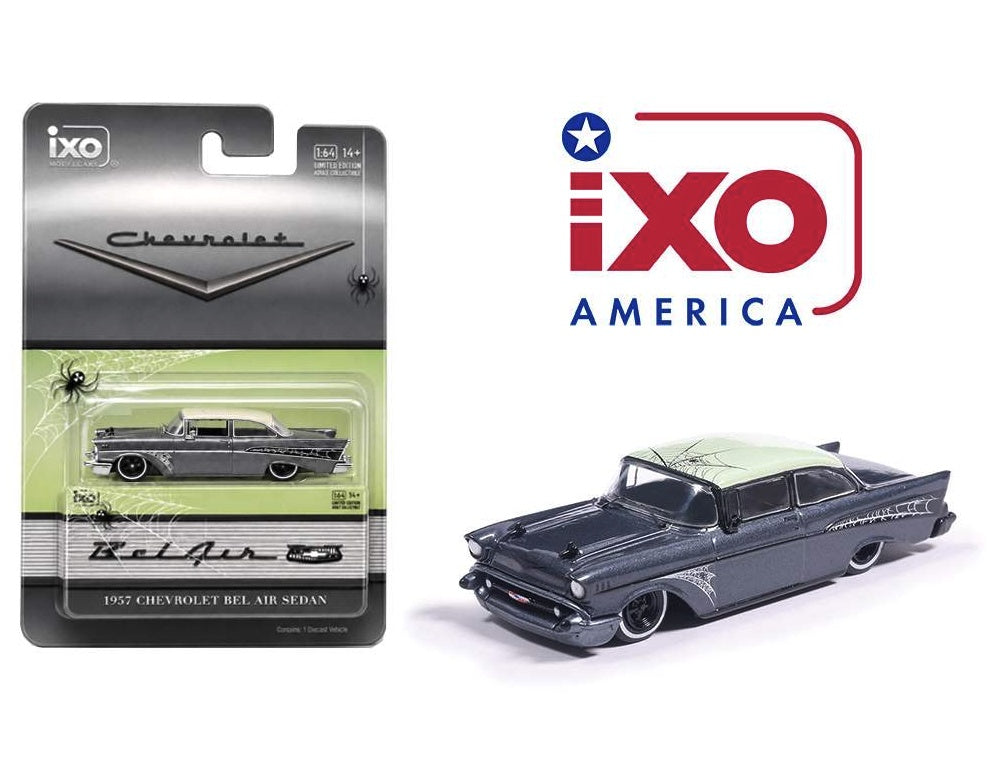 IXO America 1:64 1957 Chevrolet Bel Air Lowrider – Halloween – IA64040