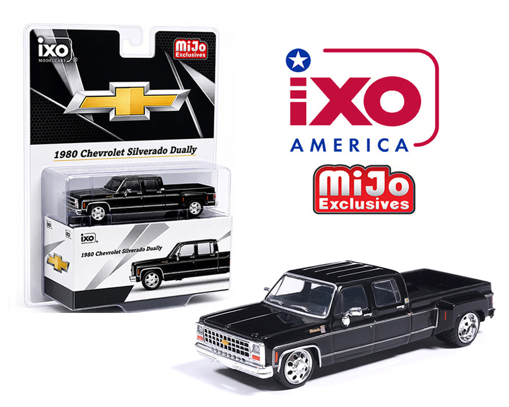 1980 Chevrolet Silverado C30 Crew Cab Dually Lowered (Black) IAPR1013