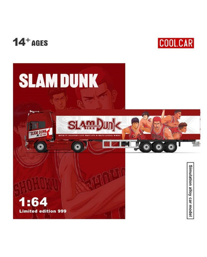 CoolCar 1/64 - Scania Container Truck-SLAM DUNK CC644026