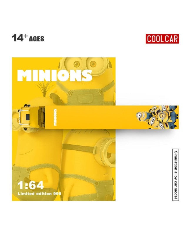 CoolCar 1/64 - Scania Container Truck- MINION CC644028
