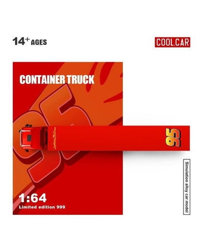 CoolCar 1/64 - Scania Container Truck Lightning McQueen CC644029