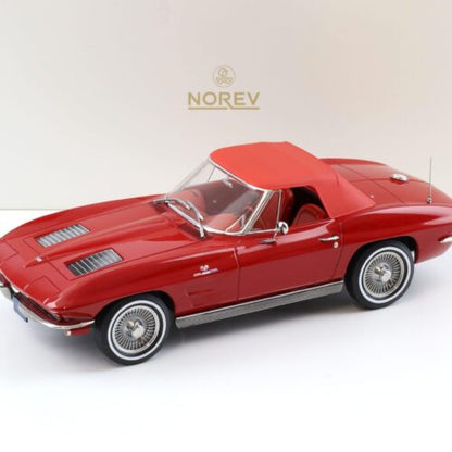 1963 Chevrolet Corvette Stingray Convertible (Riverside Red)