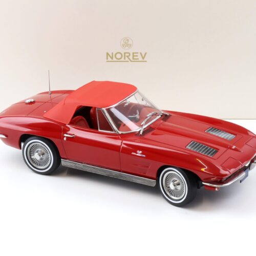 1963 Chevrolet Corvette Stingray Convertible (Riverside Red)