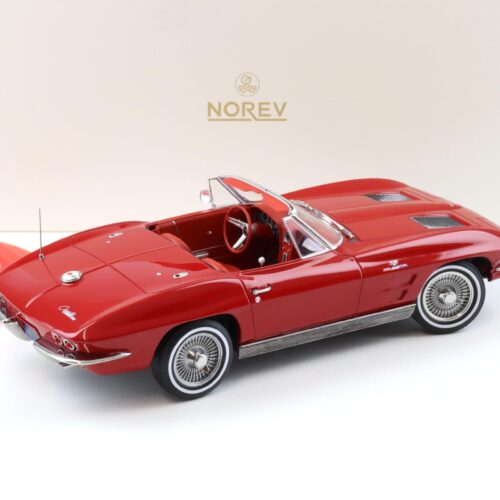 1963 Chevrolet Corvette Stingray Convertible (Riverside Red)