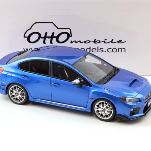 OttOmobile 1:18 Subaru WRX STI S207 WR Bleu Nacré 2015 OT1182