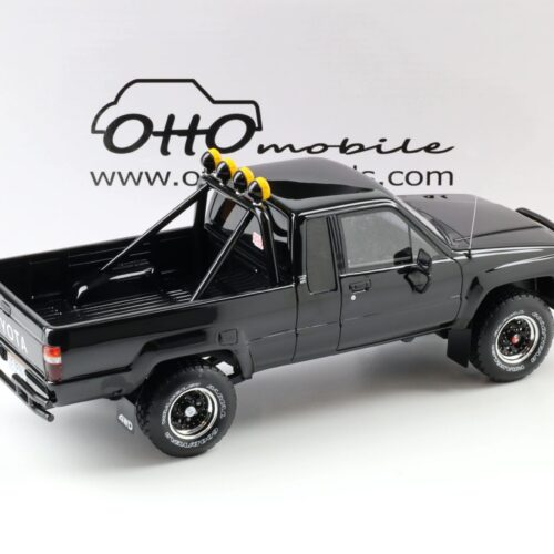 OttOmobile 1:18 Toyota Hilux SR5 Back to the Future 1985 Glossy Black – OT481B