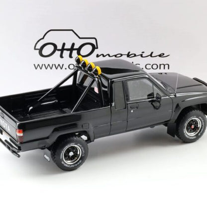 OttOmobile 1:18 Toyota Hilux SR5 Back to the Future 1985 Glossy Black – OT481B