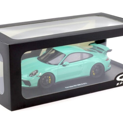 GT Spirit 1:18 Porsche 911 (991.2) GT3 Coupé 2018 – Vert Menthe – GT550
