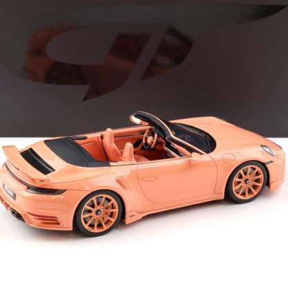 GT Spirit 1:18 Porsche 911 (992) Turbo S Cabriolet BRABUS 900 “Peetch” 2024 – Rose – GT564