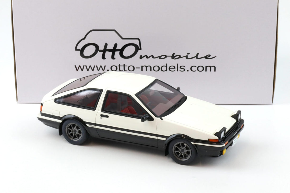 OTTO MODELS=Toyota Sprinter Trueno AE86 white 1985