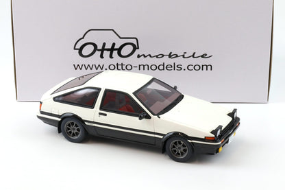 OTTO MODELS=Toyota Sprinter Trueno AE86 white 1985